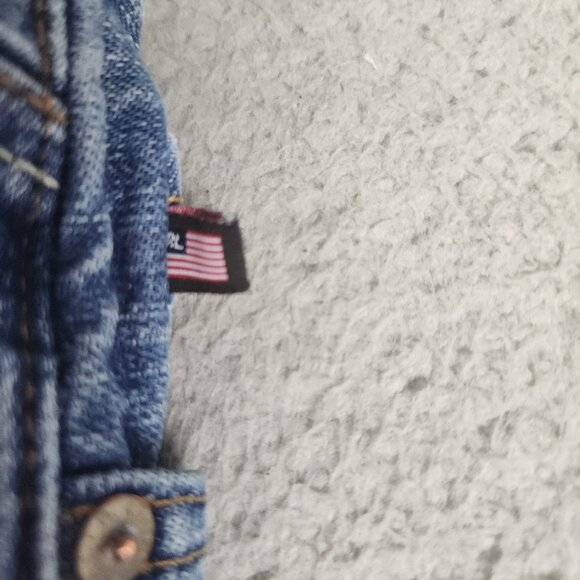 Polo Jeans Ralph Lauren Womens 6 Blue Baggy VTG Saturday Jeans Straight Leg 90's - Picture 10 of 11
